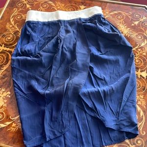 IISLI sz6/8 tulip skirt navy & cream NWT $248